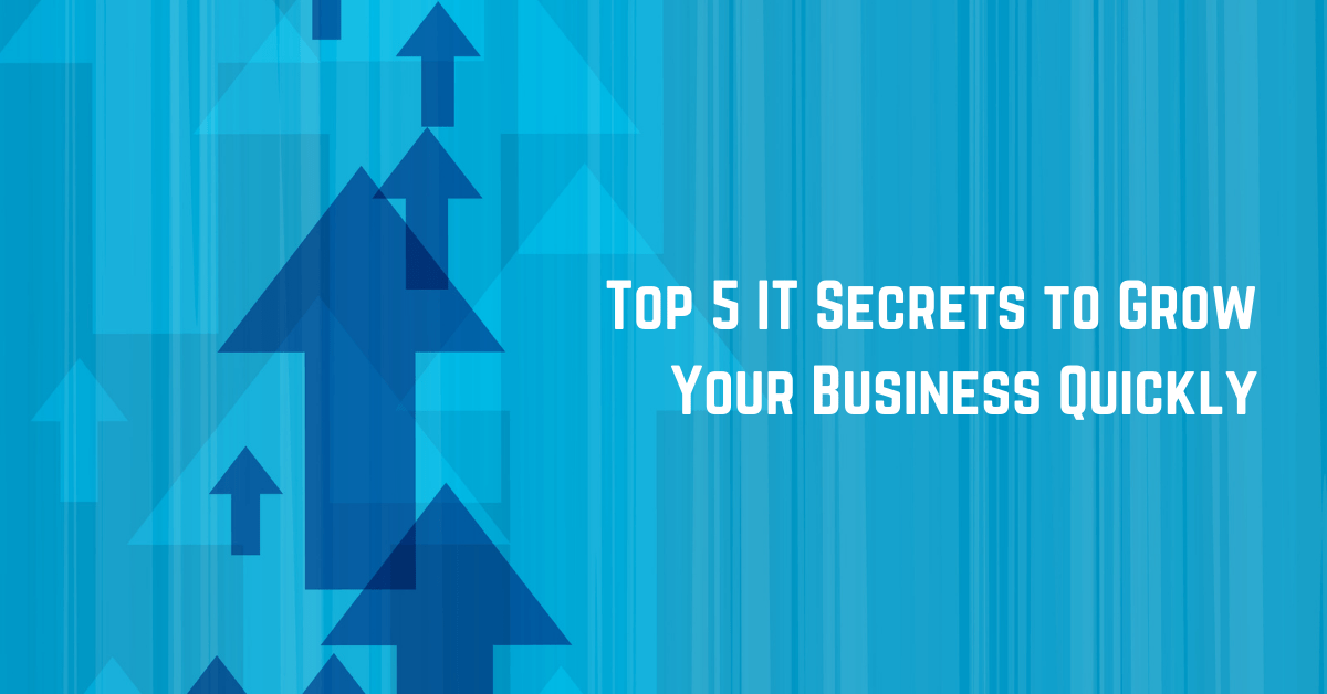 Top 5 IT Secrets to Grow Your Business Quickly