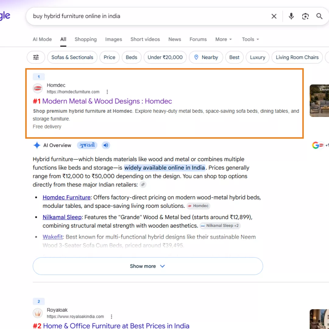 Homdec Case Study