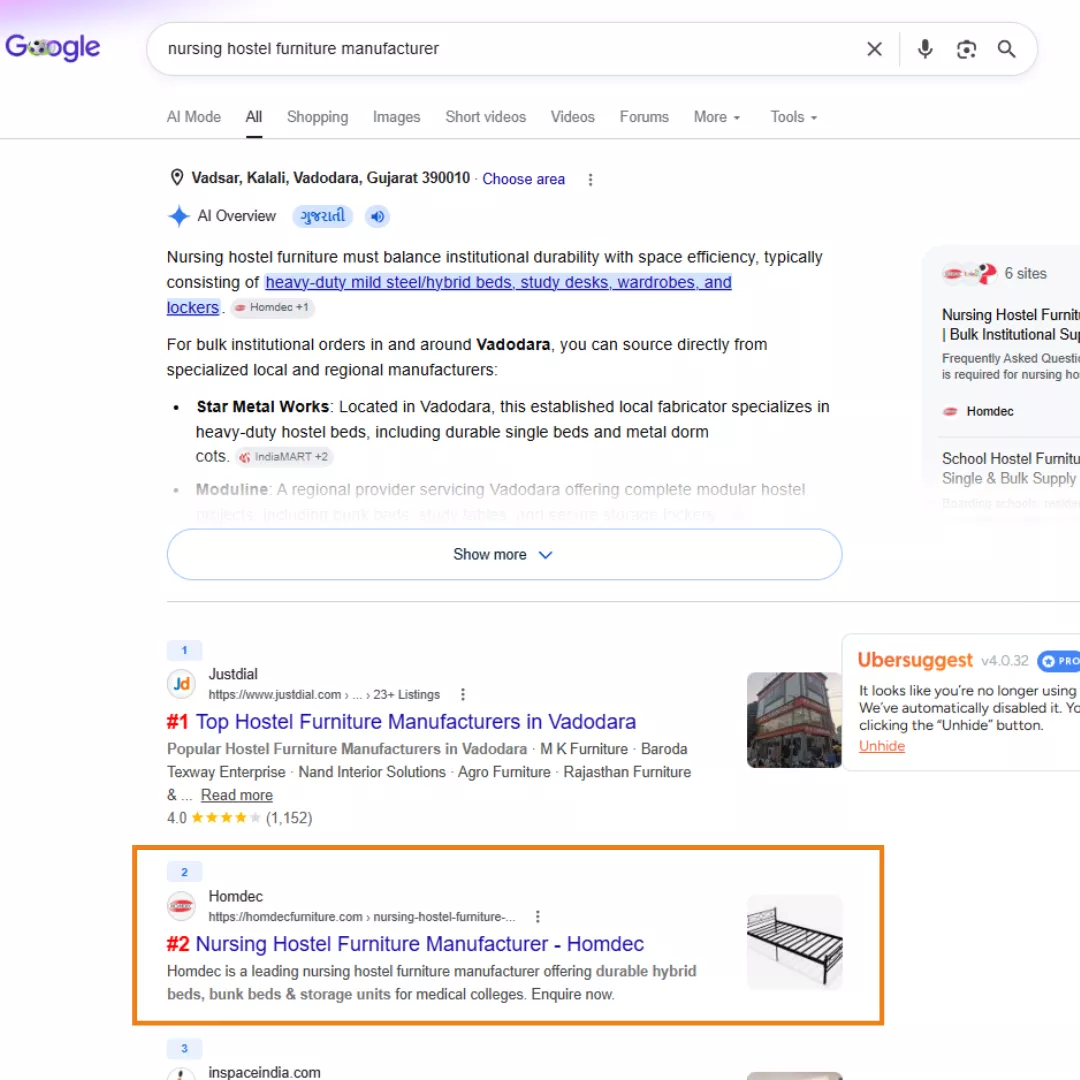 Homdec Case Study