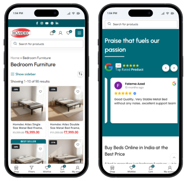 Homdec Phone Mockup